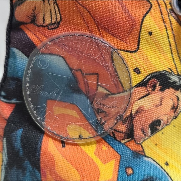 DC Rebirth Converse All Stars Superman Size 8 (Women's) Size 6 (Men's) - Picture 8 of 9